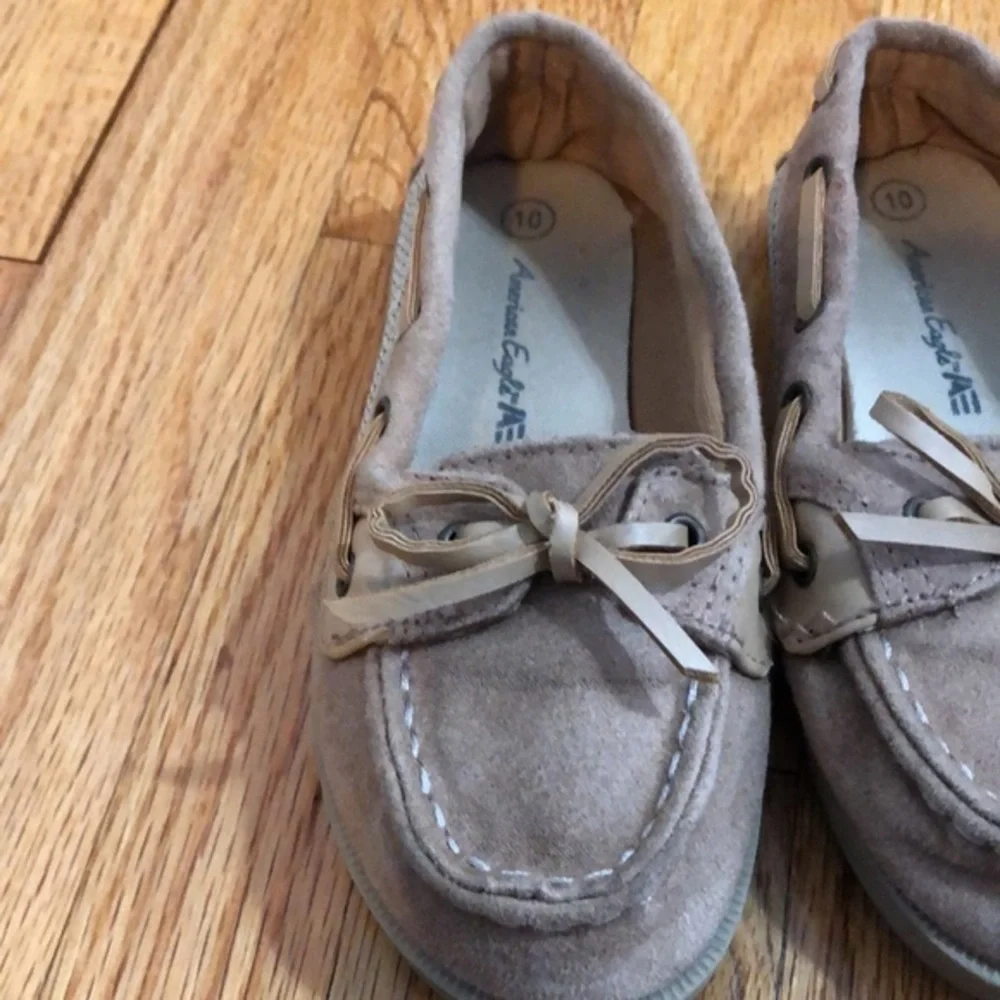 American Eagle girls size 10 moccasins‎ slip on house slippers FINAL PRICE